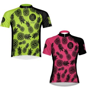 pineapple cycling jersey